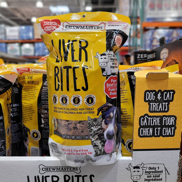 Image of Chewmasters Freeze Dried Liver Bites Dog Treats - 1 x 500 grams
